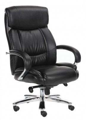 Кресло офисное BRABIX "Direct EX-580" (хром/рециклированная кожа/черное) 531824 в Тюмени - tumen.ok-mebel.com | фото