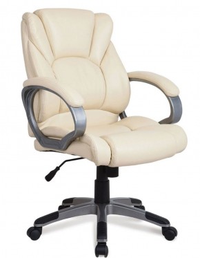 Кресло офисное BRABIX "Eldorado EX-504", экокожа, бежевое, 531167 в Тюмени - tumen.ok-mebel.com | фото