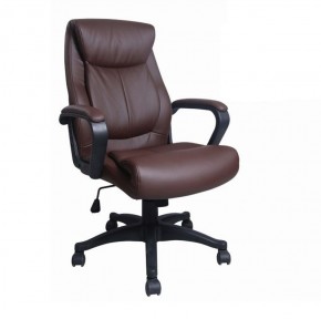Кресло офисное BRABIX "Enter EX-511" (экокожа/коричневая) 531163 в Тюмени - tumen.ok-mebel.com | фото 1