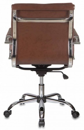Кресло руководителя Бюрократ CH-993-LOW/BROWN коричневый в Тюмени - tumen.ok-mebel.com | фото 4