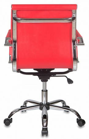 Кресло руководителя Бюрократ CH-993-LOW/RED красный в Тюмени - tumen.ok-mebel.com | фото 4