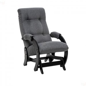 Кресло-качалка Модель 68 (Leset Футура) Венге, ткань Malmo 95 в Тюмени - tumen.ok-mebel.com | фото 2