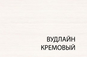 Кровать 120, TIFFANY, цвет вудлайн кремовый в Тюмени - tumen.ok-mebel.com | фото 1