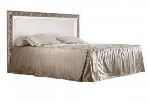 Кровать 2-х спальная (1,4 м) Тиффани штрих-лак/серебро (ТФКР140-1) в Тюмени - tumen.ok-mebel.com | фото