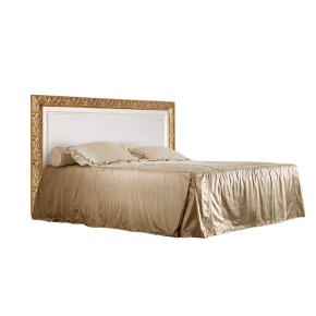 Кровать 2-х спальная (1,4 м)Тиффани штрих-лак/золото с подъемным механизмом (ТФКР140-2[7]) в Тюмени - tumen.ok-mebel.com | фото
