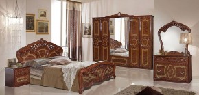 Кровать 2-х спальная 1600*2000 Роза, без основания (01.116) орех в Тюмени - tumen.ok-mebel.com | фото 2