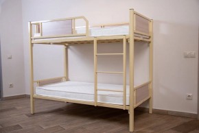 Кровать 2-х ярусная "Лео" (900*1900) *без вставок ЛДСП в Тюмени - tumen.ok-mebel.com | фото 3