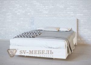 Кровать 1400 двойная №1 изголовье Ромб в Тюмени - tumen.ok-mebel.com | фото 1