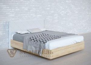 Кровать 1400 двойная №1 изголовье Ромб в Тюмени - tumen.ok-mebel.com | фото 6