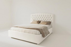 Кровать Берлин без основания 1600 (экокожа белая) в Тюмени - tumen.ok-mebel.com | фото