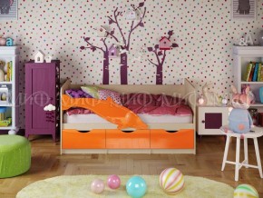 ДЕЛЬФИН-1 Кровать 1800 (Оранжевый металлик) в Тюмени - tumen.ok-mebel.com | фото