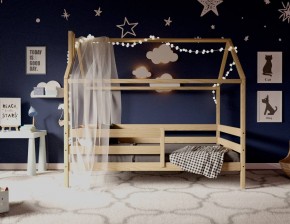 Кровать-домик 80*190 без покраски в Тюмени - tumen.ok-mebel.com | фото 2