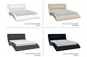ВИРГИНИЯ Кровать 1600 (экокожа черная) в Тюмени - tumen.ok-mebel.com | фото 3