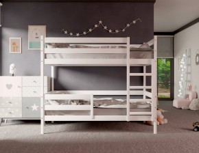 Кровать двухъярусная без крыши 80*190 Белый в Тюмени - tumen.ok-mebel.com | фото 2