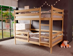 Кровать двухъярусная без крыши 80*190 без покраски в Тюмени - tumen.ok-mebel.com | фото 2