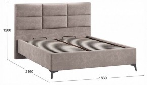 Кровать двуспальная Делана с ПМ Тип 1 в Тюмени - tumen.ok-mebel.com | фото 3