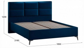 Кровать двуспальная Делана с ПМ Тип 1 в Тюмени - tumen.ok-mebel.com | фото 4