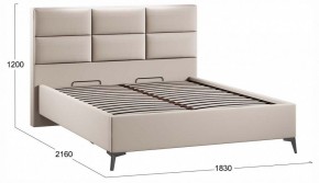 Кровать двуспальная Делана с ПМ Тип 1 в Тюмени - tumen.ok-mebel.com | фото 3