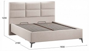 Кровать двуспальная Делана с ПМ Тип 1 в Тюмени - tumen.ok-mebel.com | фото 4