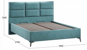 Кровать двуспальная Делана с ПМ Тип 1 в Тюмени - tumen.ok-mebel.com | фото 4