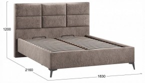 Кровать двуспальная Делана с ПМ Тип 1 в Тюмени - tumen.ok-mebel.com | фото 4