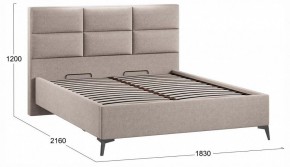 Кровать двуспальная Делана с ПМ Тип 1 в Тюмени - tumen.ok-mebel.com | фото 3