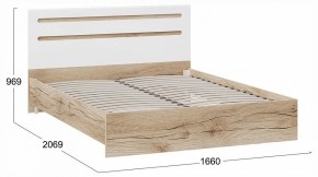 Кровать двуспальная Фьюжн ТД-260.01.03 в Тюмени - tumen.ok-mebel.com | фото 3