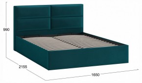 Кровать двуспальная Глосс с ПМ Тип 1 в Тюмени - tumen.ok-mebel.com | фото 4