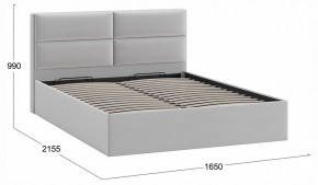 Кровать двуспальная Глосс с ПМ Тип 1 в Тюмени - tumen.ok-mebel.com | фото 4