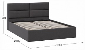Кровать двуспальная Глосс с ПМ Тип 1 в Тюмени - tumen.ok-mebel.com | фото 4