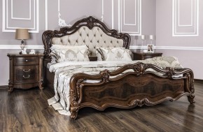 Кровать двуспальная Илона с мягким изголовьем (1800) караваджо в Тюмени - tumen.ok-mebel.com | фото 1