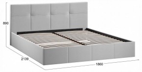 Кровать двуспальная Лора с ПМ в Тюмени - tumen.ok-mebel.com | фото 4