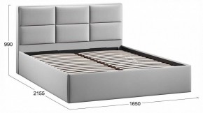 Кровать двуспальная Стелла с ПМ Тип 1 в Тюмени - tumen.ok-mebel.com | фото 3