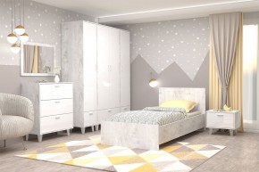 Кровать Эго арт. 032 (900*2000) Бетон светлый в Тюмени - tumen.ok-mebel.com | фото 2