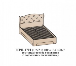 Кровать ЭЙМИ с подъемным механизмом КРП-1701 Бодега белая/патина серебро (1200х2000) в Тюмени - tumen.ok-mebel.com | фото