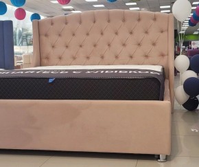 Кровать Франческа + Решетка+ПМ+Дно (1400) в Тюмени - tumen.ok-mebel.com | фото 2