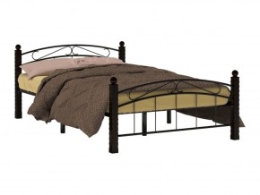 Кровать Гарда-15 с основанием (1200) черная в Тюмени - tumen.ok-mebel.com | фото 2