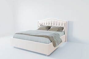 Кровать Калининград с ПМ 1800 (экокожа белая) в Тюмени - tumen.ok-mebel.com | фото 2