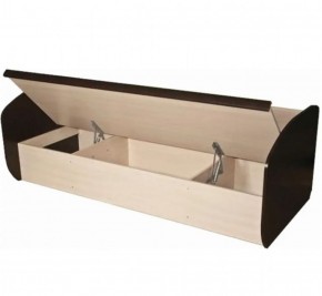 Кровать КД-1.8 с подъемным механизмом (Венге/Дуб молочный) в Тюмени - tumen.ok-mebel.com | фото 2