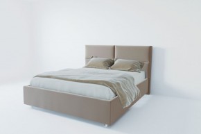 Кровать Корсика с ПМ 1200 (велюр светло-серый) в Тюмени - tumen.ok-mebel.com | фото 2