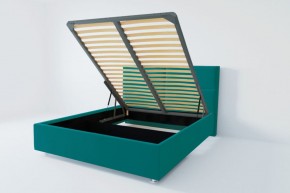 Кровать Корсика с ПМ 1600 (велюр бирюзовый) в Тюмени - tumen.ok-mebel.com | фото
