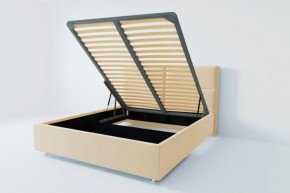 Кровать Корсика с ПМ 1800 (экокожа бежевая) в Тюмени - tumen.ok-mebel.com | фото