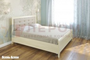 Кровать КР-2034 с мягким изголовьем в Тюмени - tumen.ok-mebel.com | фото 2