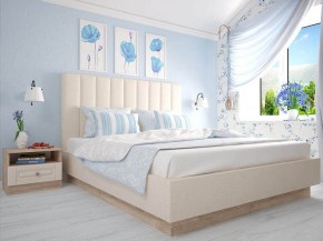 Кровать мягкая с ПМ Богуслава 1400*2000 в Тюмени - tumen.ok-mebel.com | фото 1