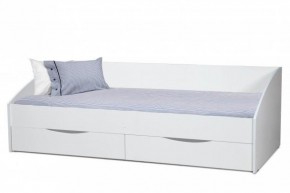 Кровать одинарная "Фея - 3" симметричная New (2000Х900) белая в Тюмени - tumen.ok-mebel.com | фото