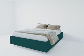 Кровать Подиум с ортопедическим основанием 800 (велюр бирюзовый) в Тюмени - tumen.ok-mebel.com | фото