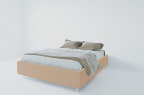 Кровать Подиум с ортопедическим основанием 800 (велюр светло-серый) в Тюмени - tumen.ok-mebel.com | фото