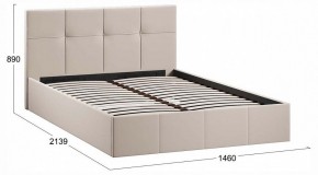 Кровать полутораспальная Лора с ПМ в Тюмени - tumen.ok-mebel.com | фото 4