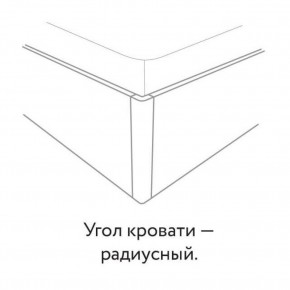 Кровать "Сандра" БЕЗ основания 1600х2000 в Тюмени - tumen.ok-mebel.com | фото 3