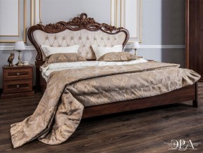 Кровать с мягким изголовьем Афина 1600 (караваджо) в Тюмени - tumen.ok-mebel.com | фото